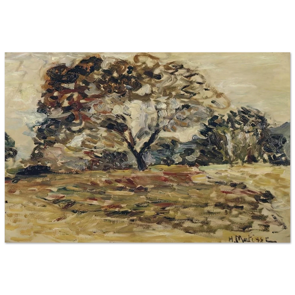 LANDSCAPE OF CORSICA 1 Poster | Henri Matisse Poster | Henri Matisse Print