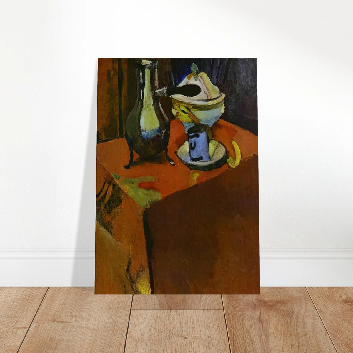 DISHES ON A TABLE 1900 Canvas | Henri Matisse Canvas | Henri Matisse Print