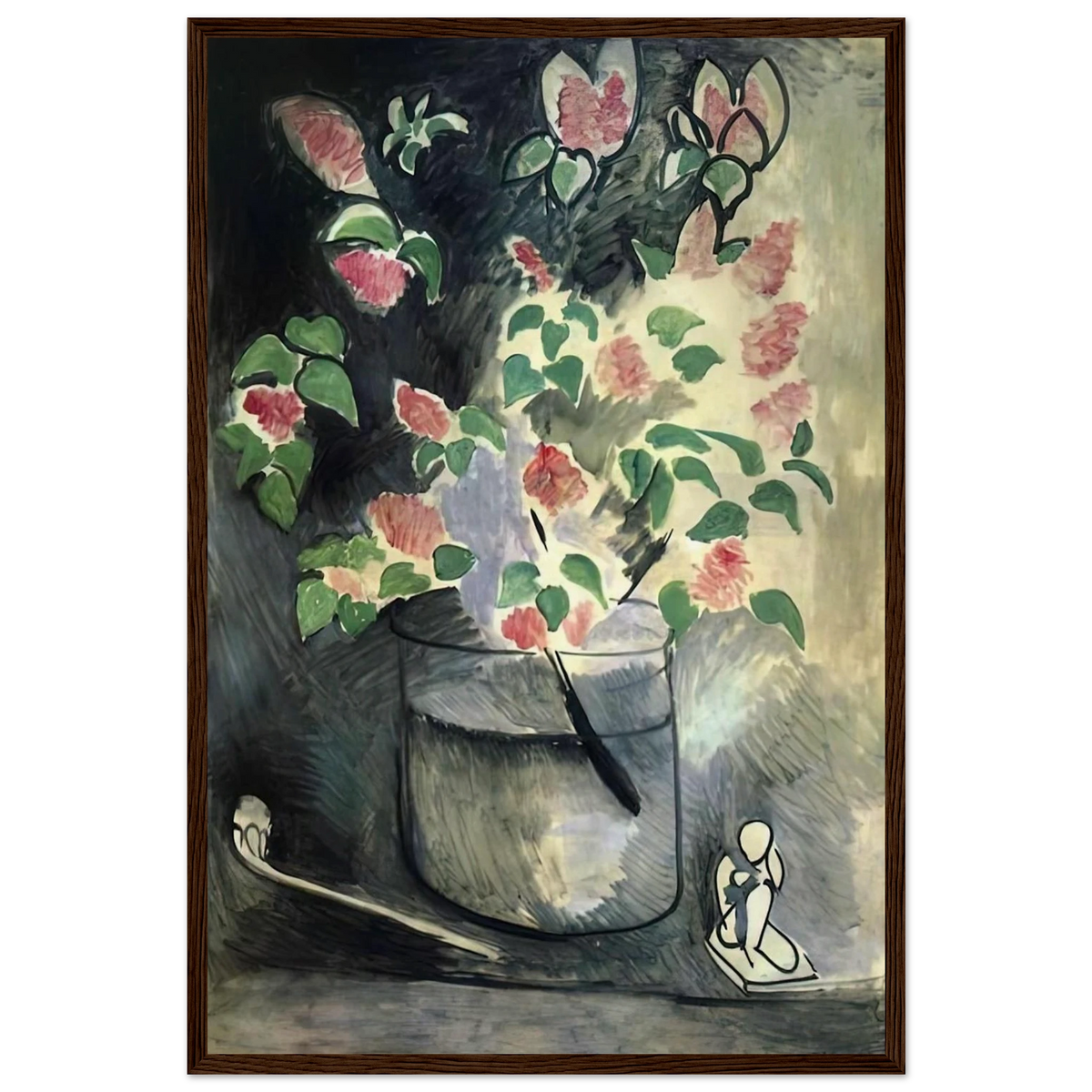 BRANCH OF LILLACS 1914 Framed Poster | Henri Matisse Framed Prints Wall Art | Henri Matisse Print