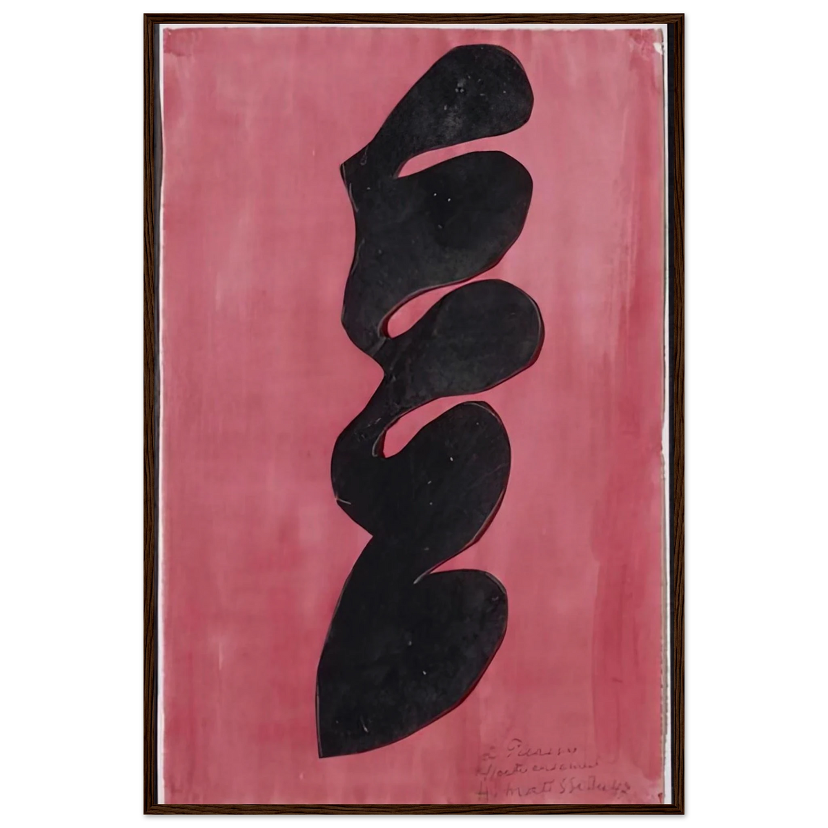 PAPERCUT 1947 Framed Poster | Henri Matisse Framed Prints Wall Art | Henri Matisse Print