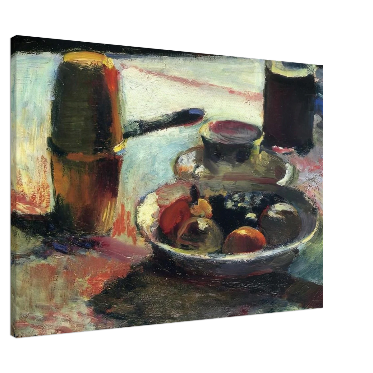 FRUIT AND COFFEE POT Canvas | Henri Matisse Canvas | Henri Matisse Print