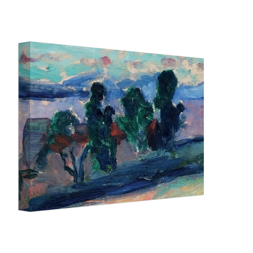 PAYSAGE DE SAINT TROPEZ AU CREPUSCULE 1904 Canvas | Henri Matisse Canvas | Henri Matisse Print