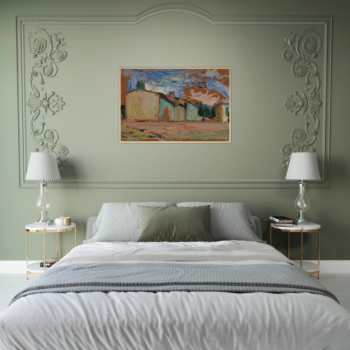 HOUSES FENOUILLET 1898 Framed Poster | Henri Matisse Framed Prints Wall Art | Henri Matisse Print