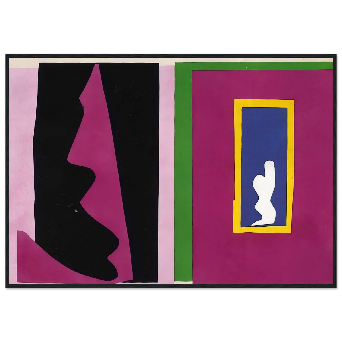 CUT OUTS Framed Poster | Henri Matisse Framed Prints Wall Art | Henri Matisse Print