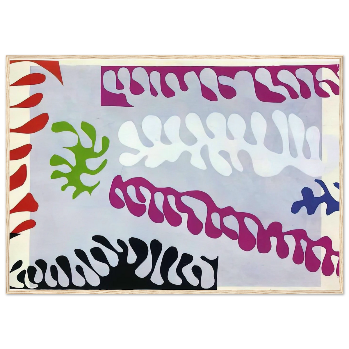 CUT OUTS 1 Framed Poster | Henri Matisse Framed Prints Wall Art | Henri Matisse Print