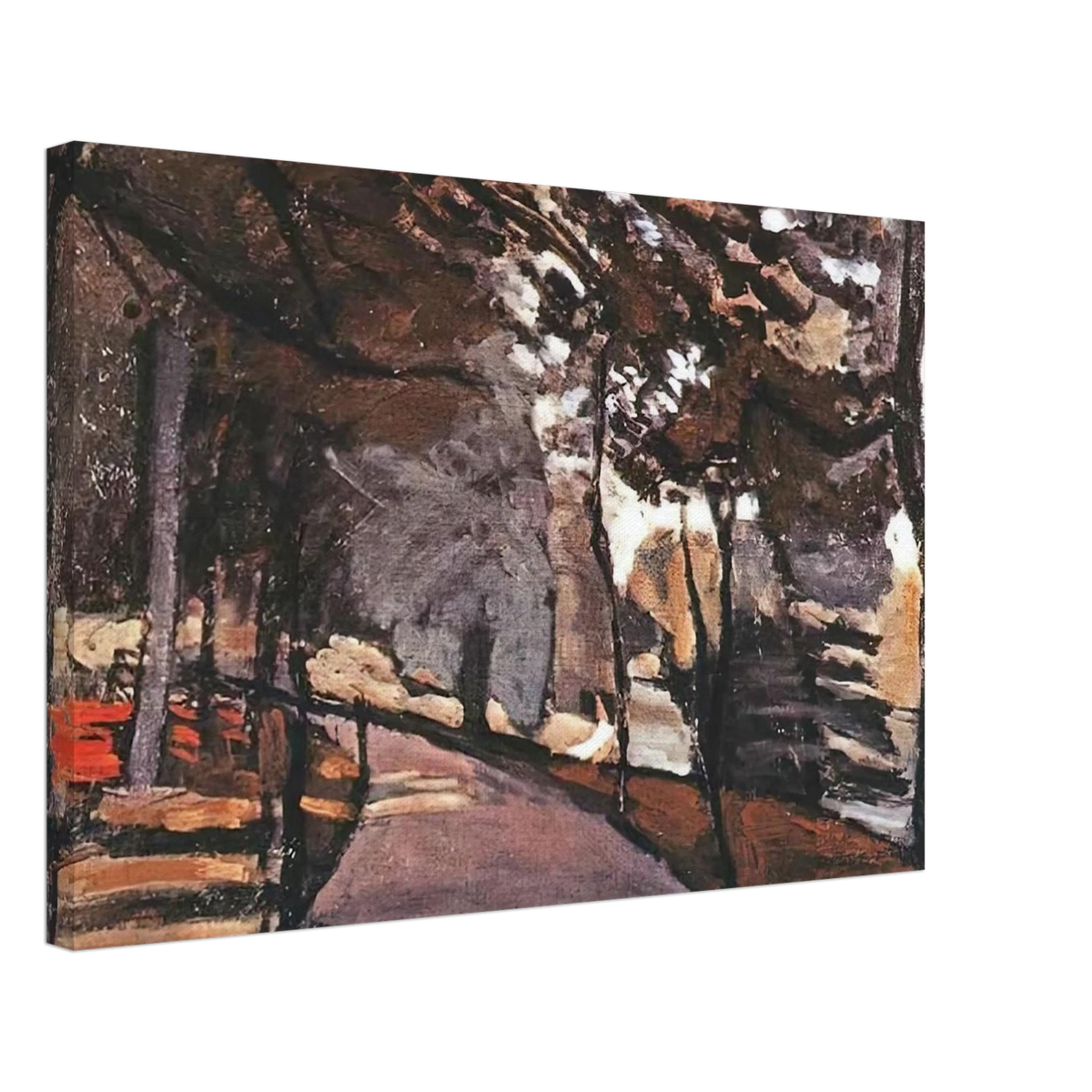 THE PATH IN THE BOIS DE BOULOGNE 1903 Canvas | Henri Matisse Canvas | Henri Matisse Print