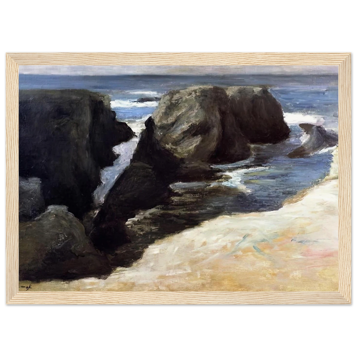 BELLE ILE 1896 0 Framed Poster | Henri Matisse Framed Prints Wall Art | Henri Matisse Print
