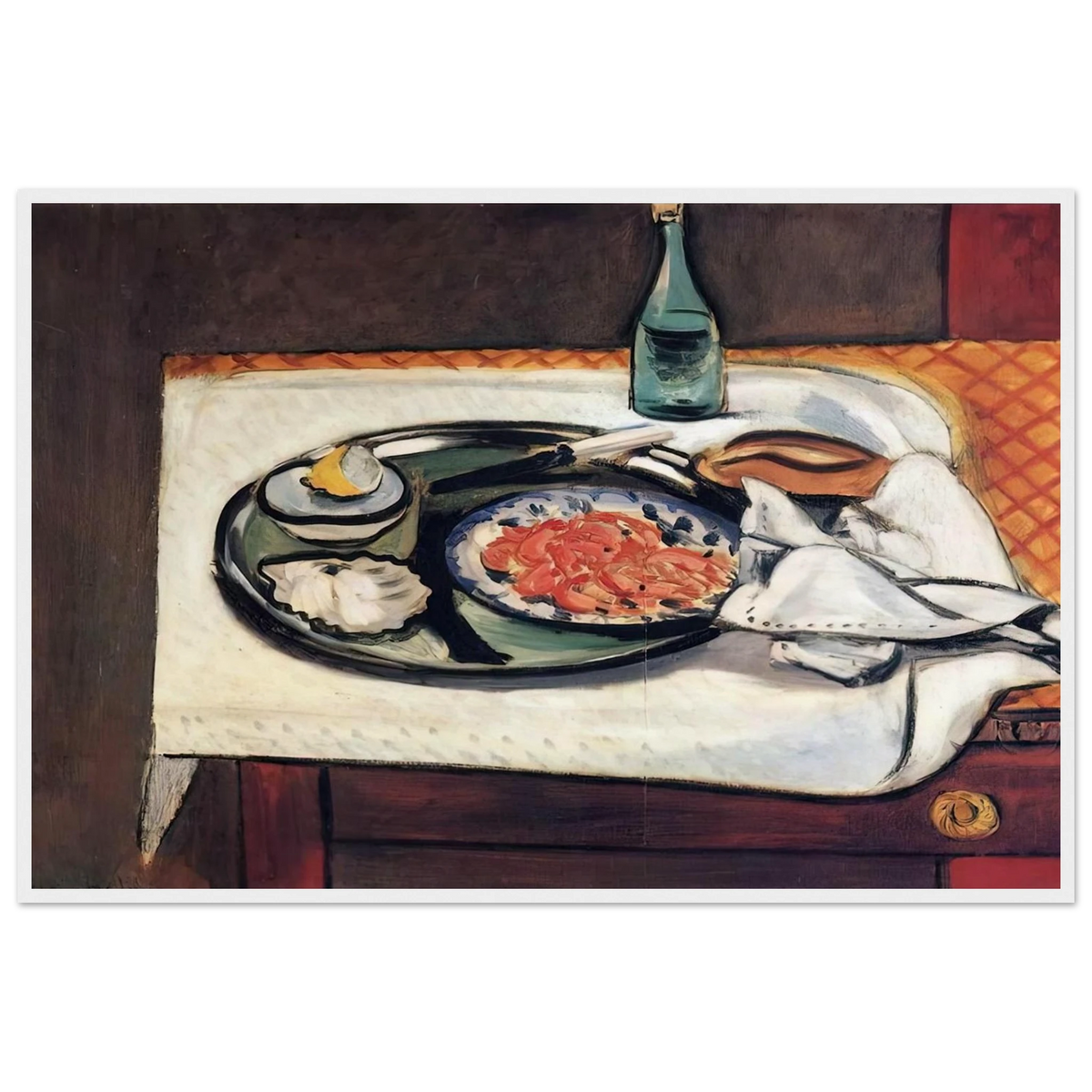PINK SHRIMP 1921 Framed Poster | Henri Matisse Framed Prints Wall Art | Henri Matisse Print