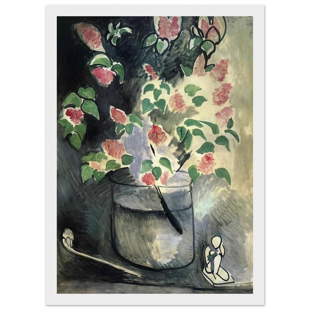 BRANCH OF LILLACS 1914 Framed Poster | Henri Matisse Framed Prints Wall Art | Henri Matisse Print