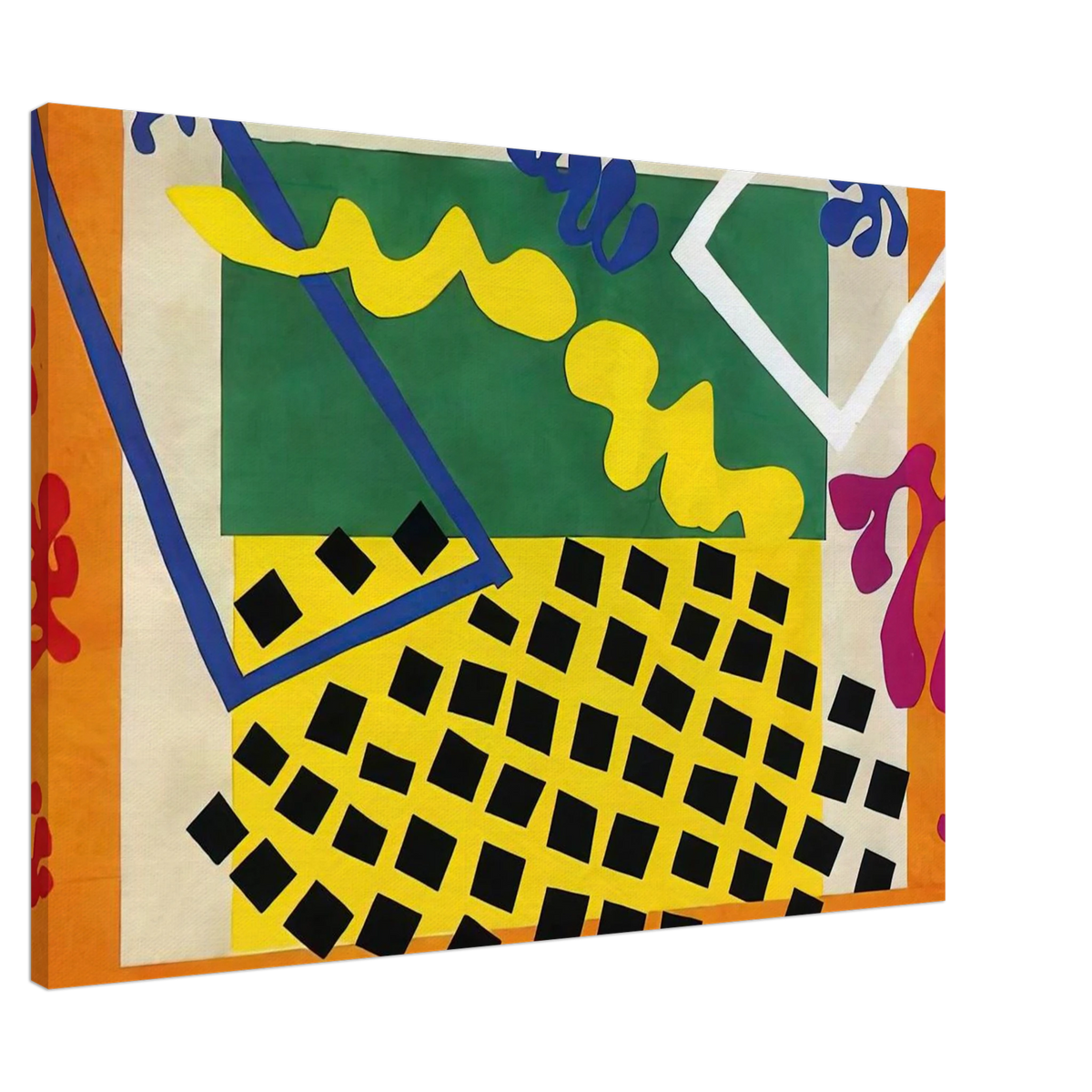 CUT OUTS 3 Canvas | Henri Matisse Canvas | Henri Matisse Print