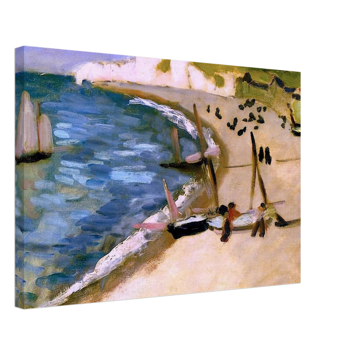 AHT AMONT CLIFFS AT ETRETAT 1921 Canvas | Henri Matisse Canvas | Henri Matisse Print