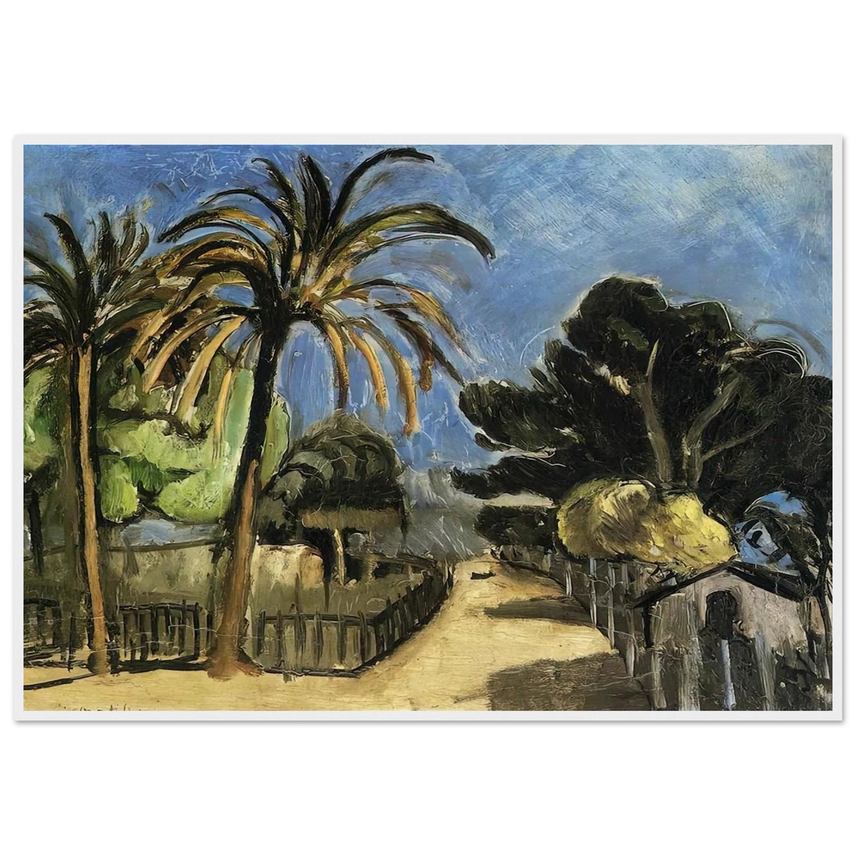 LANDSCAPE 1917 Framed Poster | Henri Matisse Framed Prints Wall Art | Henri Matisse Print