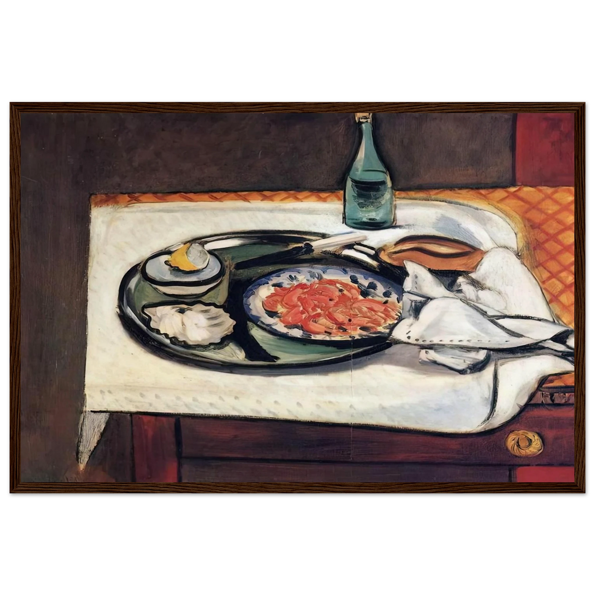 PINK SHRIMP 1921 Framed Poster | Henri Matisse Framed Prints Wall Art | Henri Matisse Print