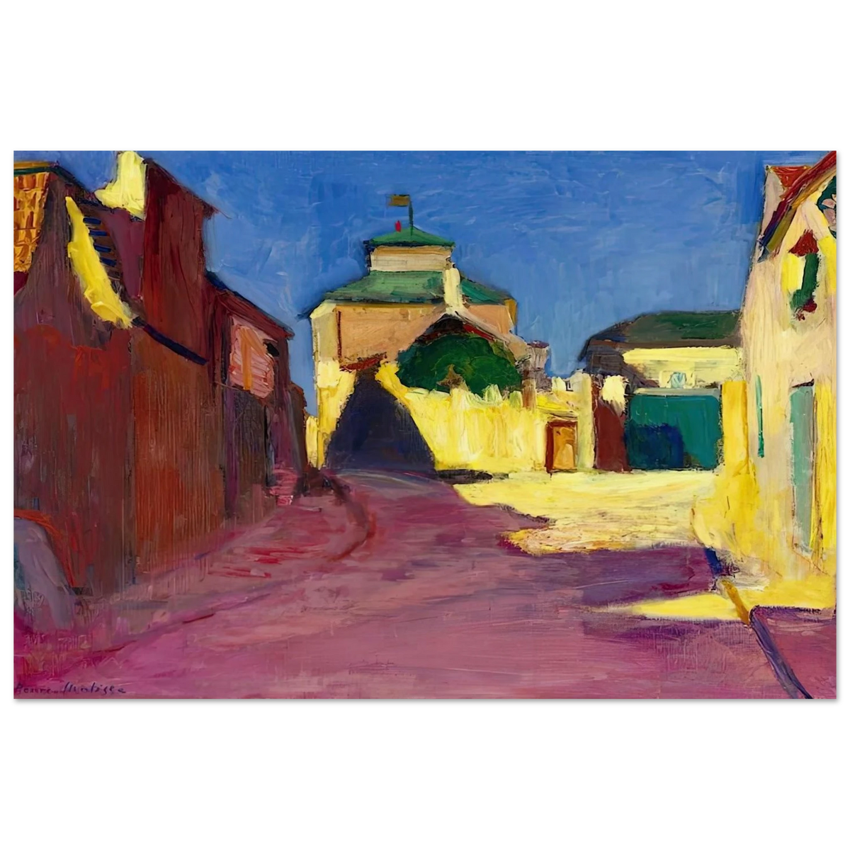 UNE RUE A ARCUEIL 1904 Poster | Henri Matisse Poster | Henri Matisse Print