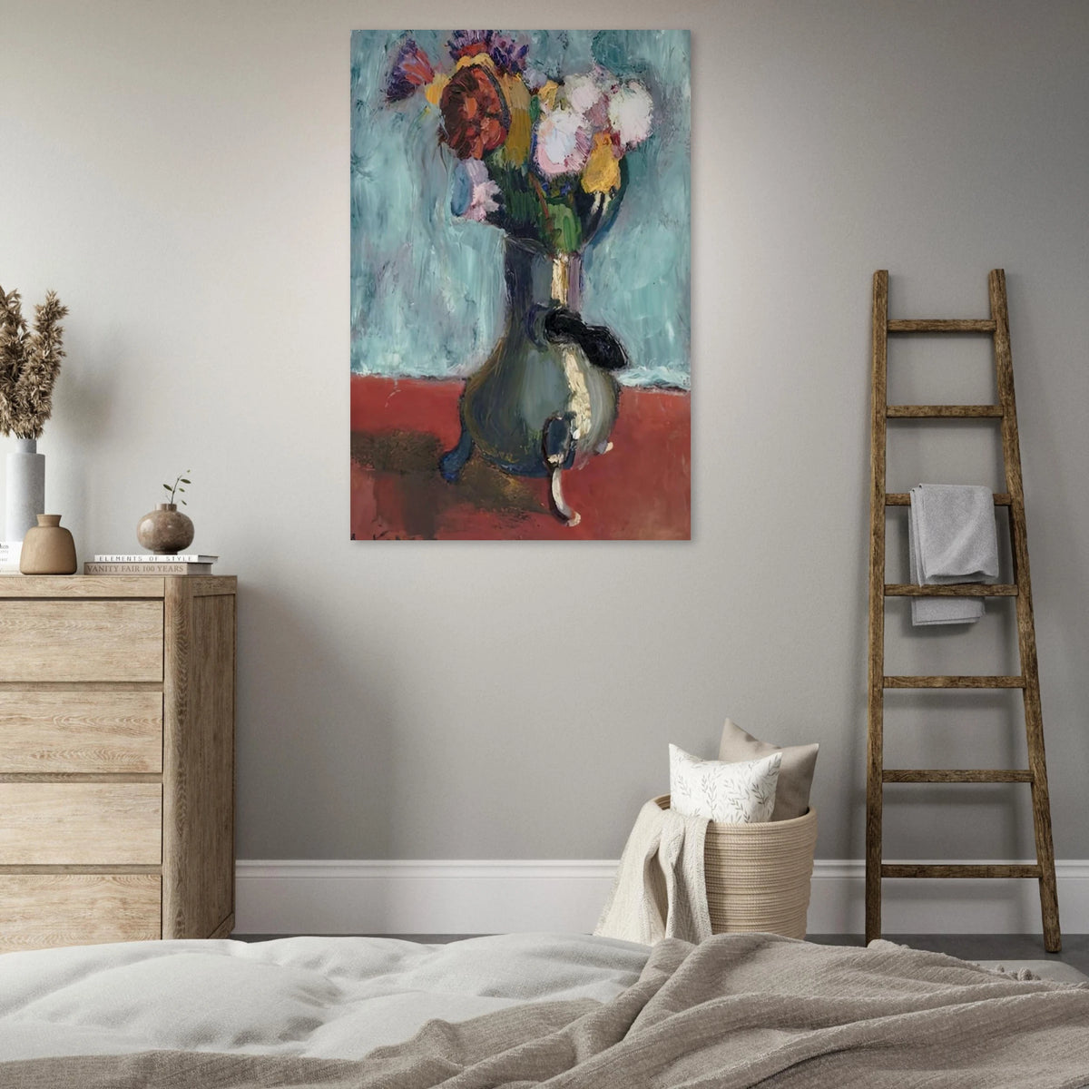 BOUQUET OF FLOWERS IN CHOCOLATE 1902 Poster | Henri Matisse Poster | Henri Matisse Print