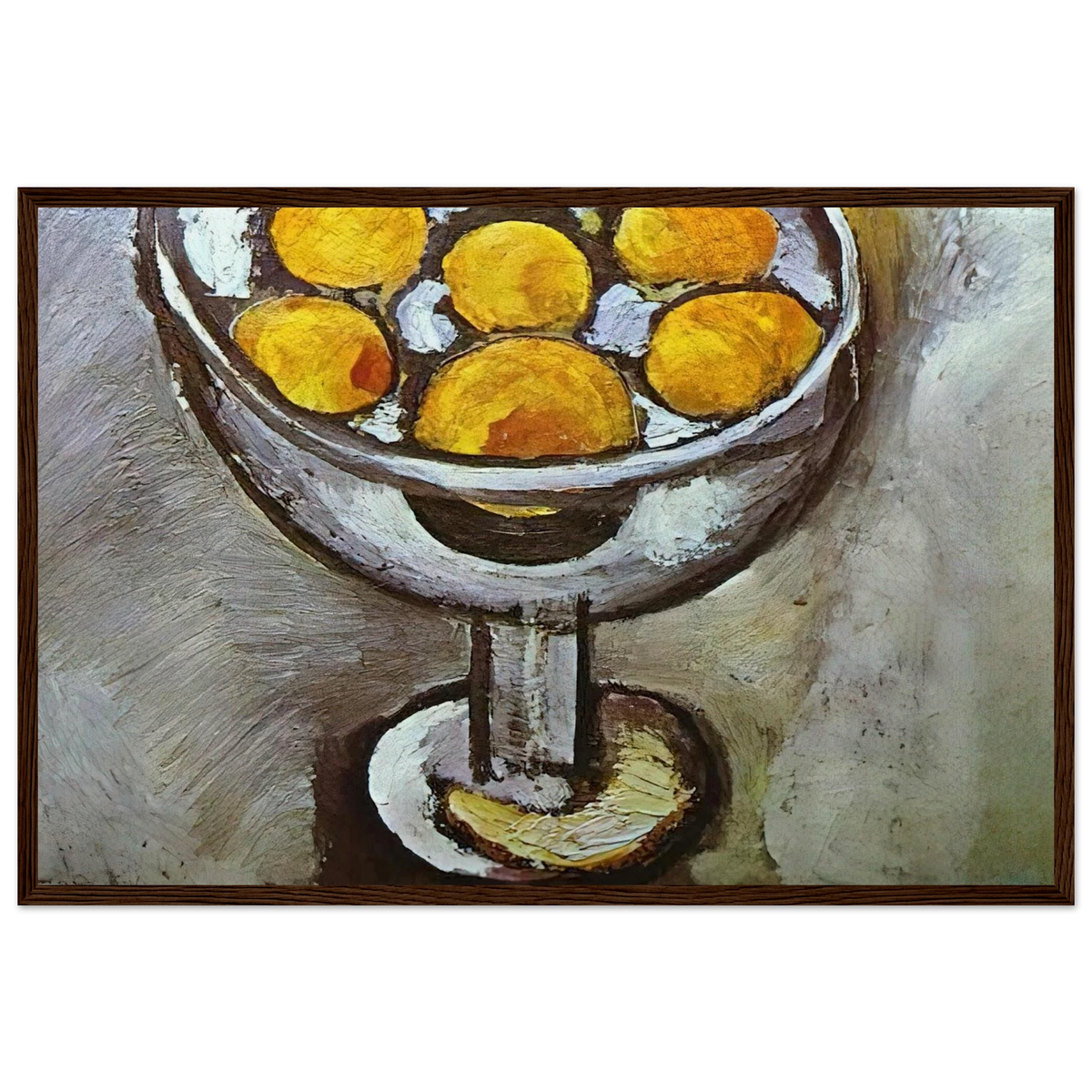 A VASE WITH ORANGES Framed Poster | Henri Matisse Framed Prints Wall Art | Henri Matisse Print