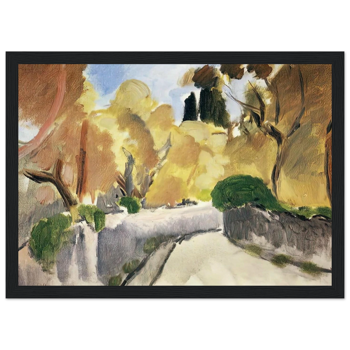 LANDSCAPE 2 Framed Poster | Henri Matisse Framed Prints Wall Art | Henri Matisse Print