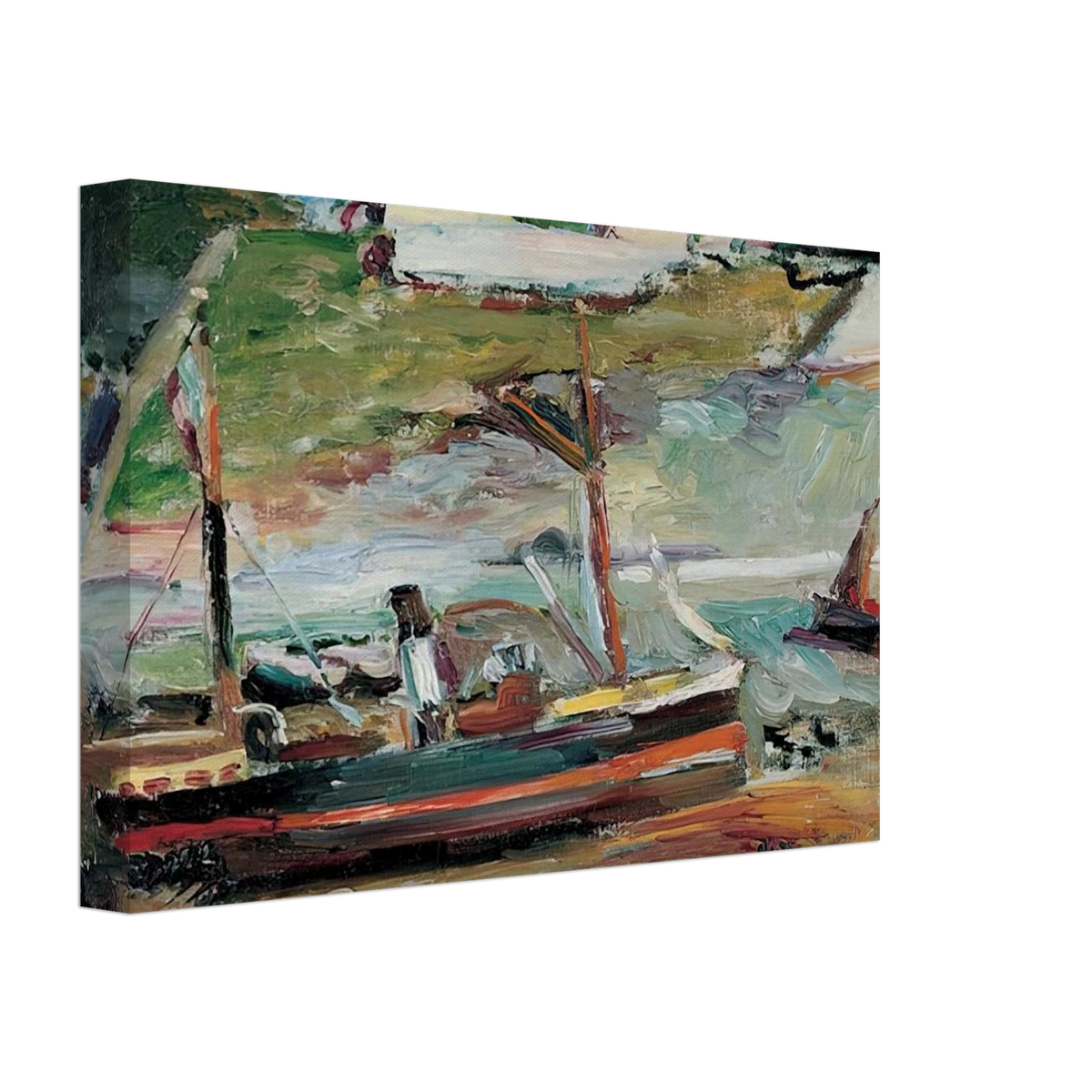 BELLE ILE LE PORT DE PALAIS 1896 Canvas | Henri Matisse Canvas | Henri Matisse Print