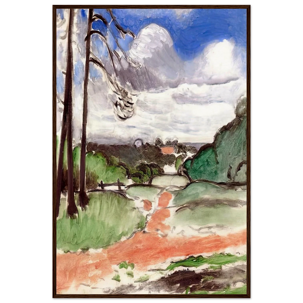 CHALAIS MEUDON 1917 Framed Poster | Henri Matisse Framed Prints Wall Art | Henri Matisse Print