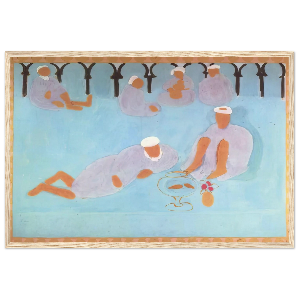 MOROCCAN CAF 1913 Framed Poster | Henri Matisse Framed Prints Wall Art | Henri Matisse Print