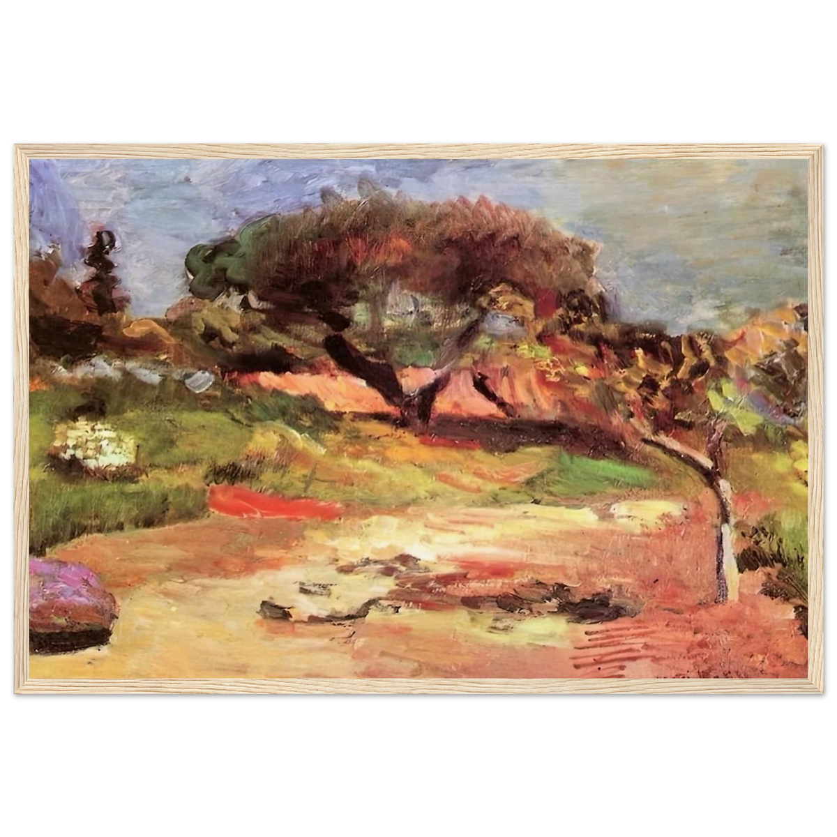 CORSICAN LANDSCAPE 1898 0 Framed Poster | Henri Matisse Framed Prints Wall Art | Henri Matisse Print