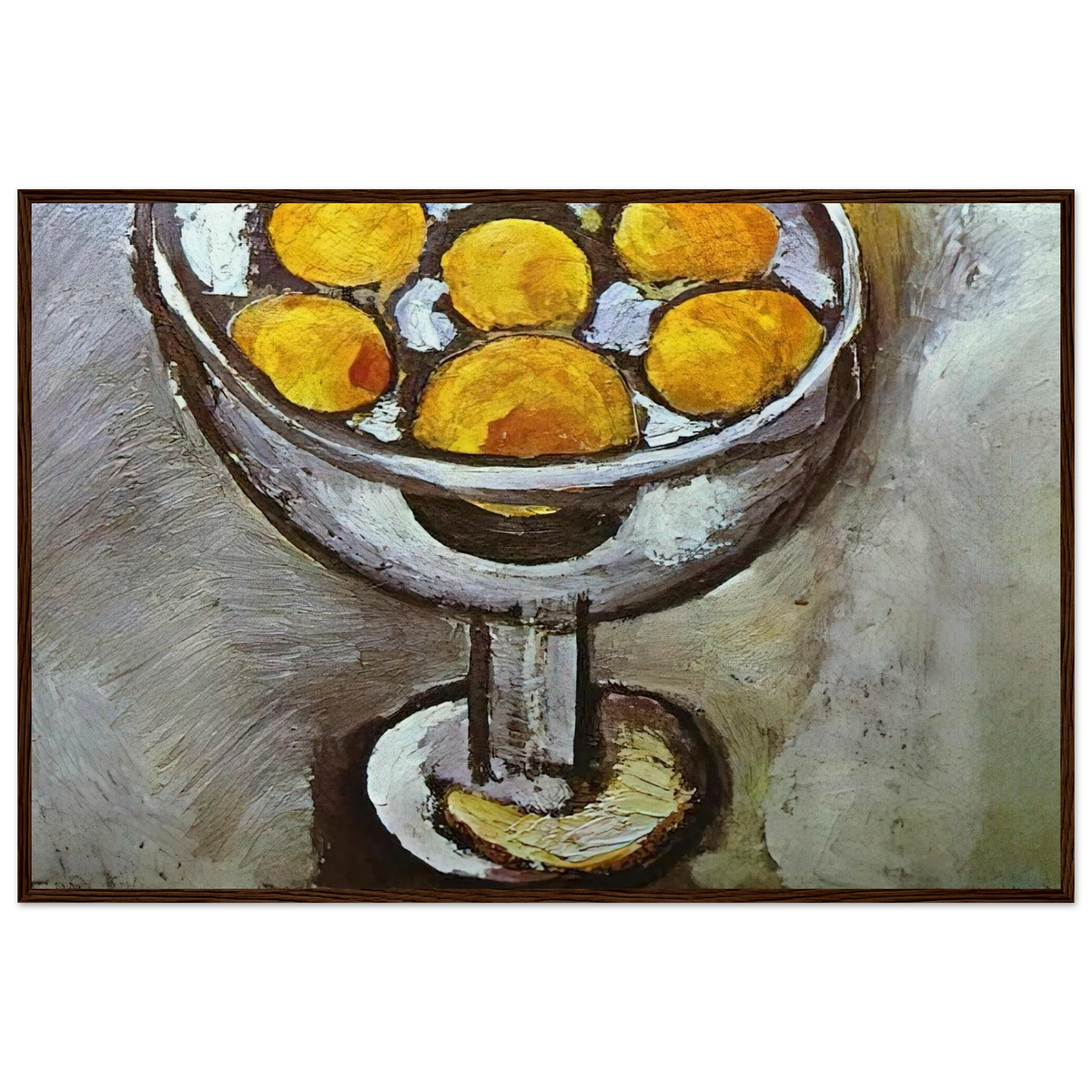A VASE WITH ORANGES Framed Poster | Henri Matisse Framed Prints Wall Art | Henri Matisse Print