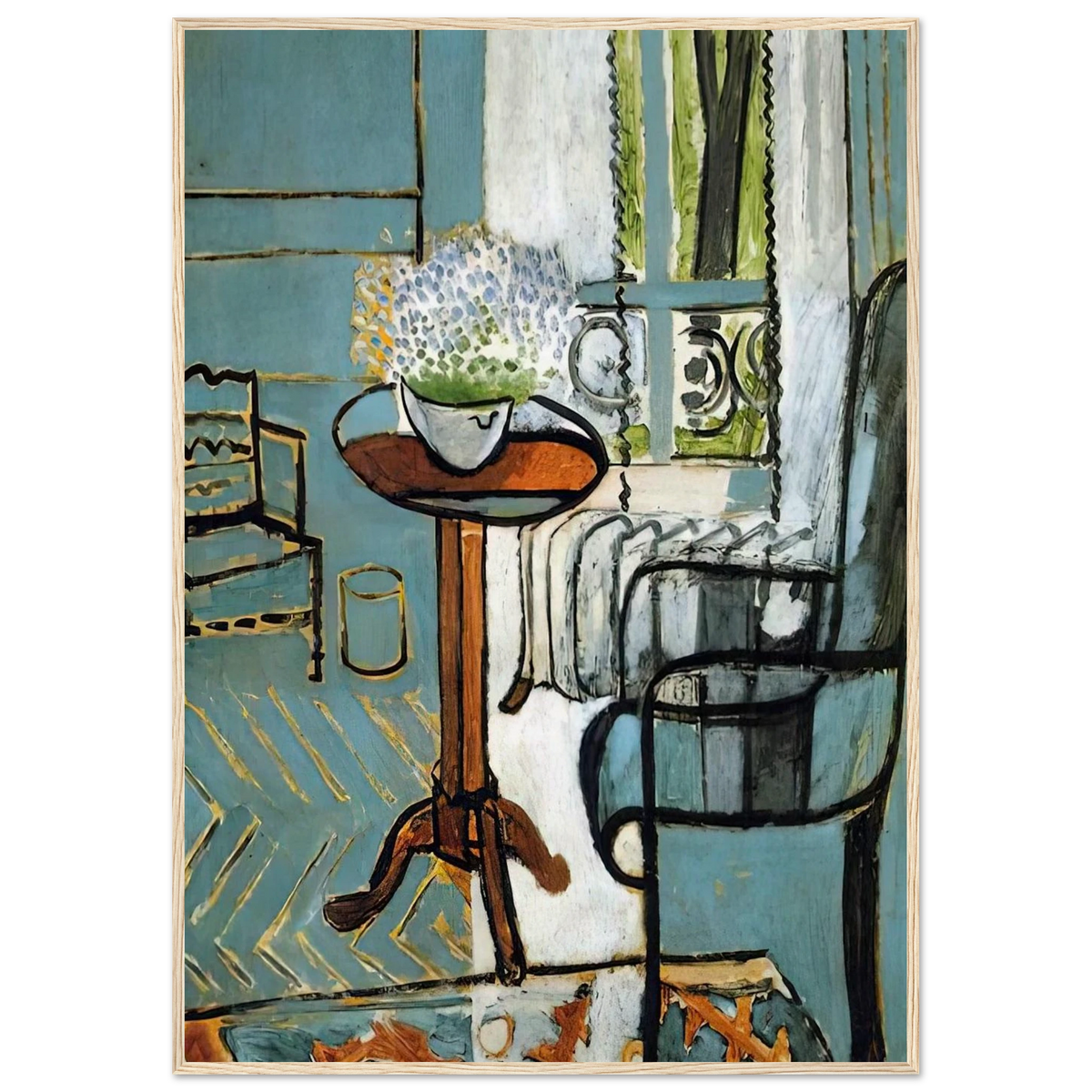 THE WINDOW 1916 Framed Poster | Henri Matisse Framed Prints Wall Art | Henri Matisse Print