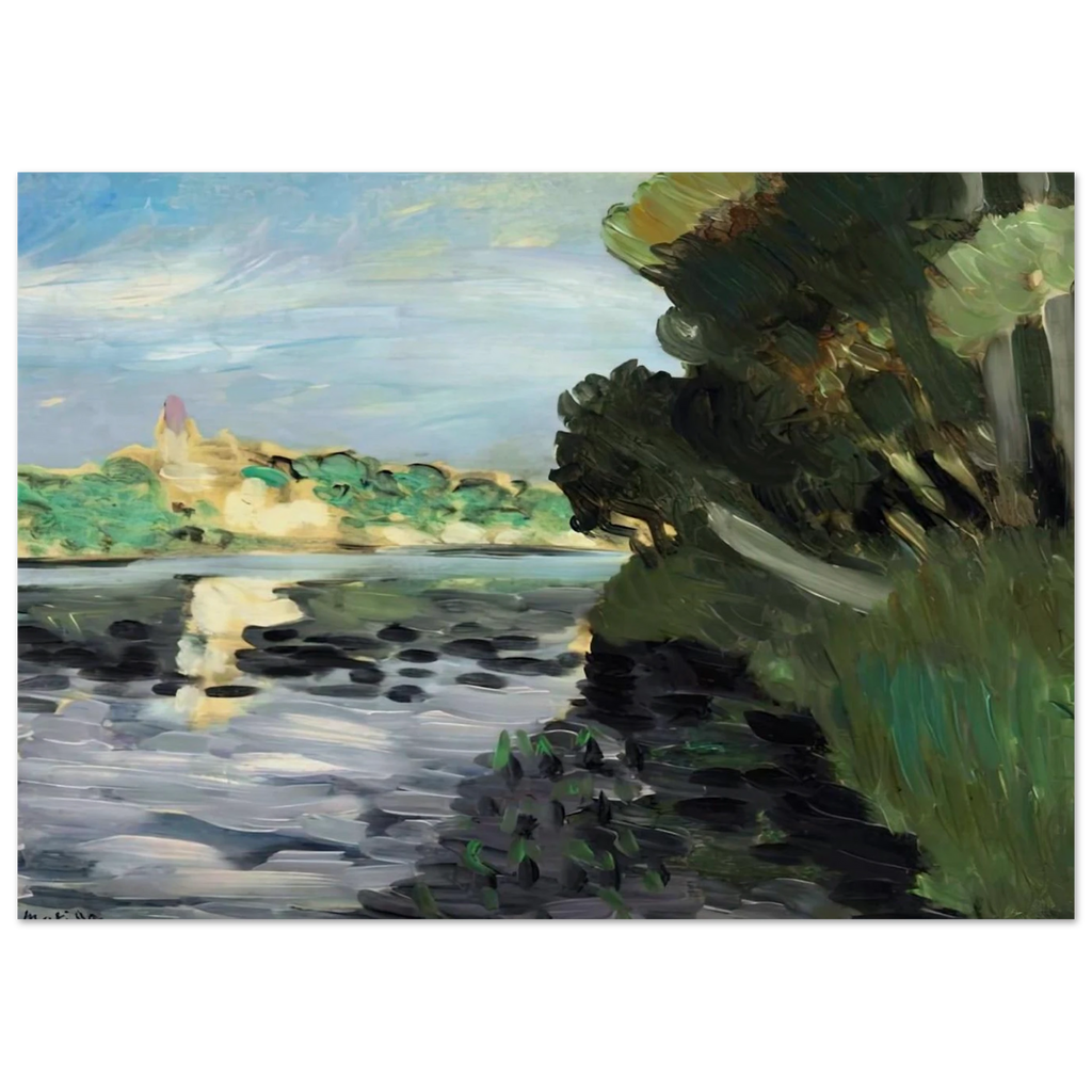 BORDS DE LA SEINE A VETHEUIL 1920 Poster | Henri Matisse Poster | Henri Matisse Print