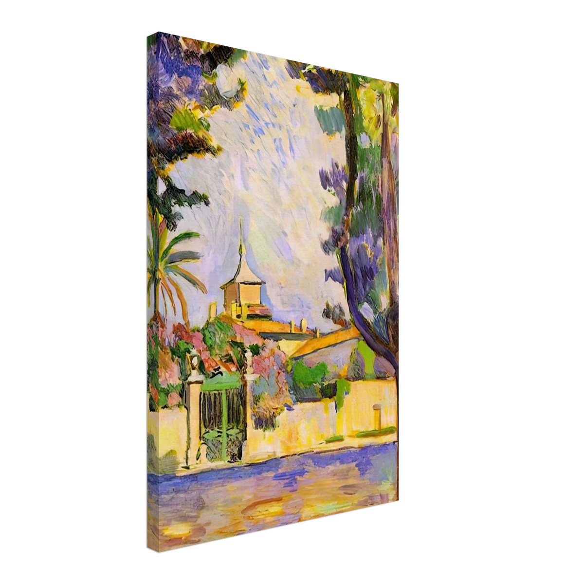 PLACE DES LICES ST TROPEZ 1904 Canvas | Henri Matisse Canvas | Henri Matisse Print