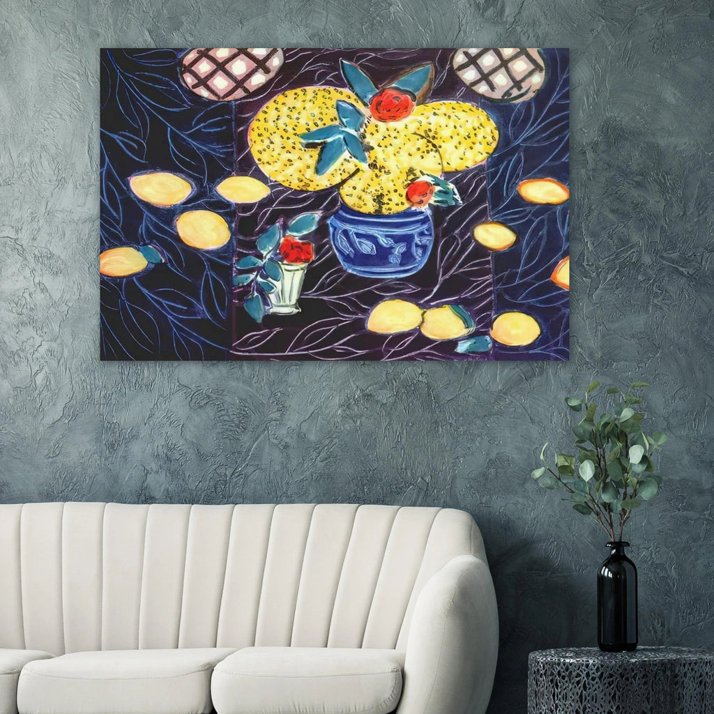 LEMONS AND MIMOSA 1944 Poster | Henri Matisse Poster | Henri Matisse Print