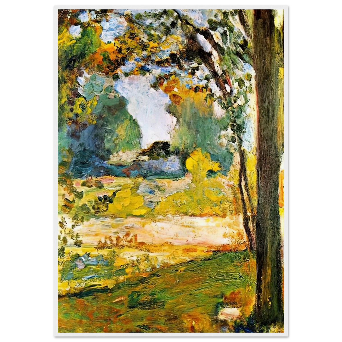 TOULOUSE LANDSCAPE 1898 Framed Poster | Henri Matisse Framed Prints Wall Art | Henri Matisse Print