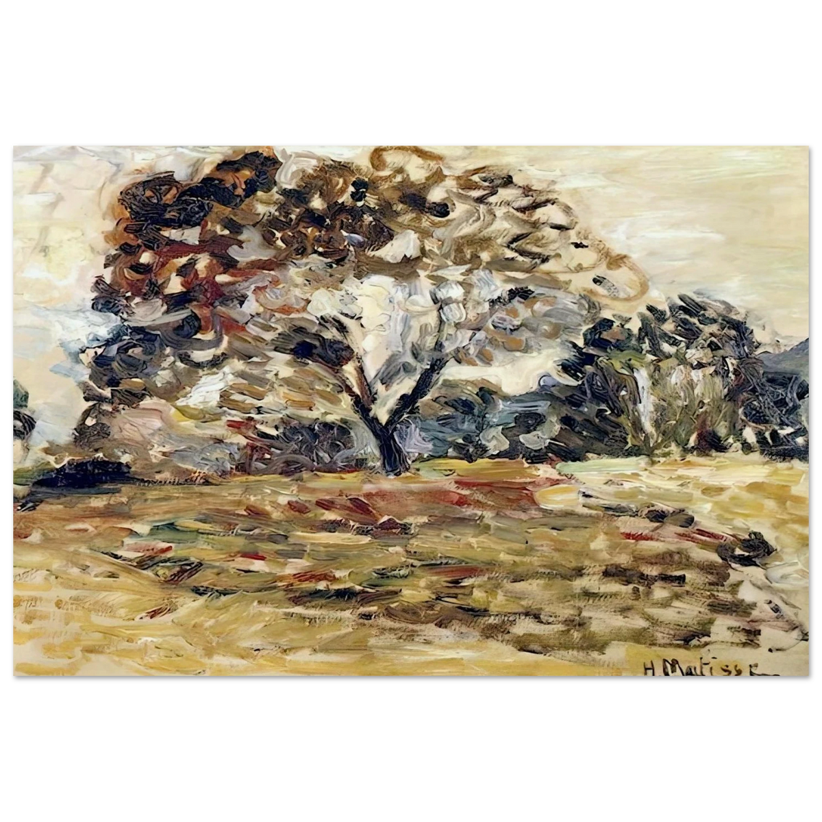 LANDSCAPE OF CORSICA 1898 Poster | Henri Matisse Poster | Henri Matisse Print