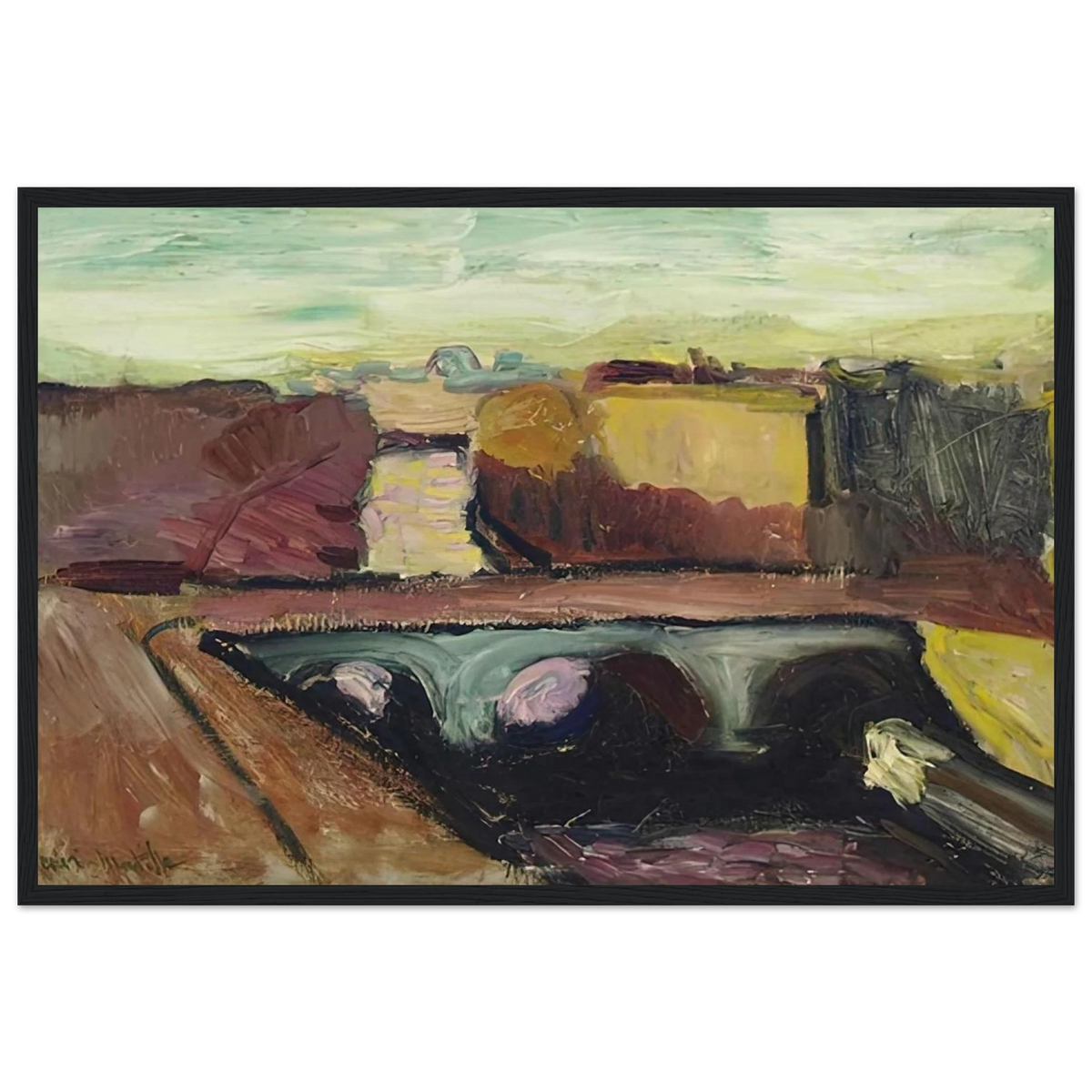 VUE DE LA SEINE LE PONT SAINT MICHEL 1904 0 Framed Poster | Henri Matisse Framed Prints Wall Art | Henri Matisse Print