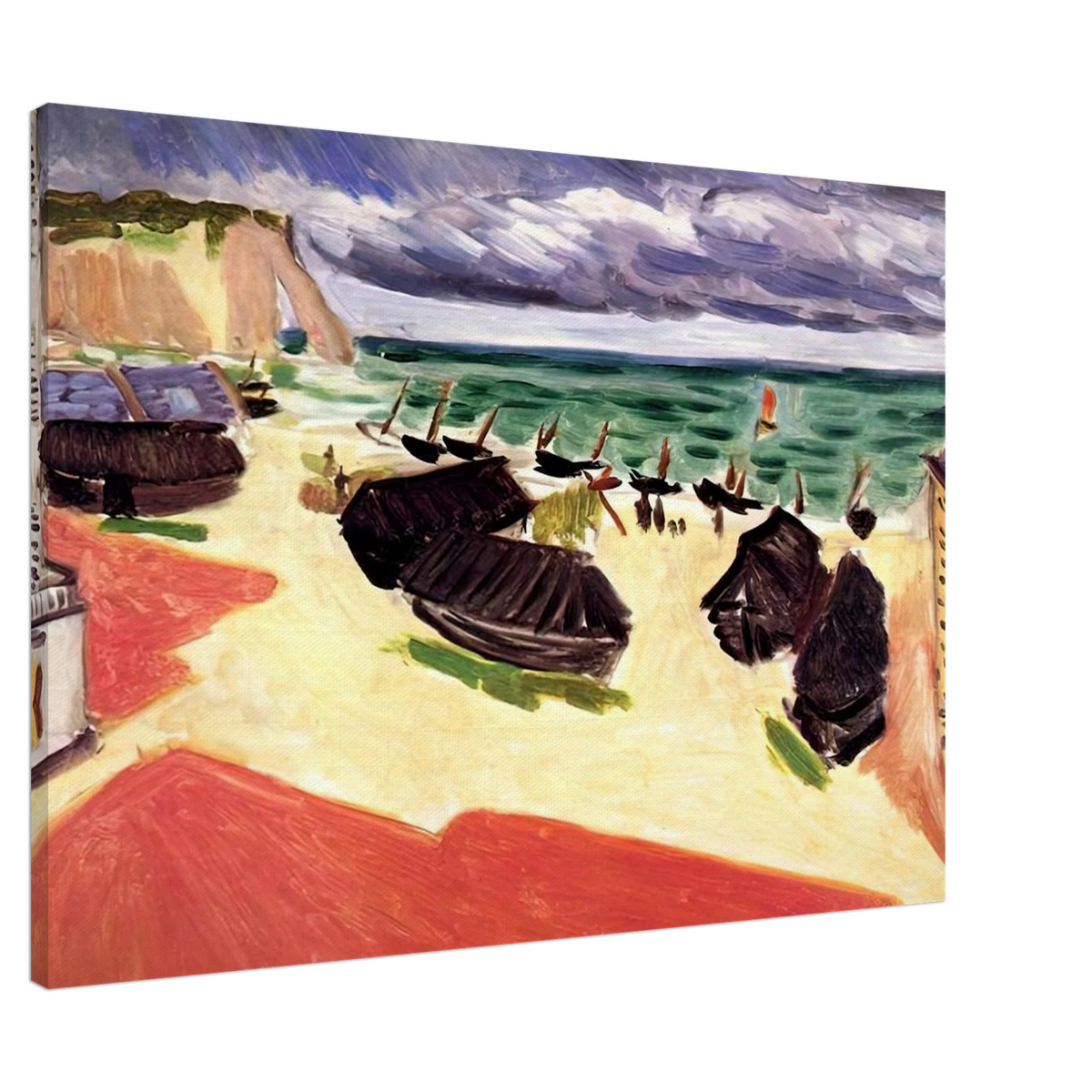FISHING BOATS IN WINTER ETRETAT 1921 Canvas | Henri Matisse Canvas | Henri Matisse Print