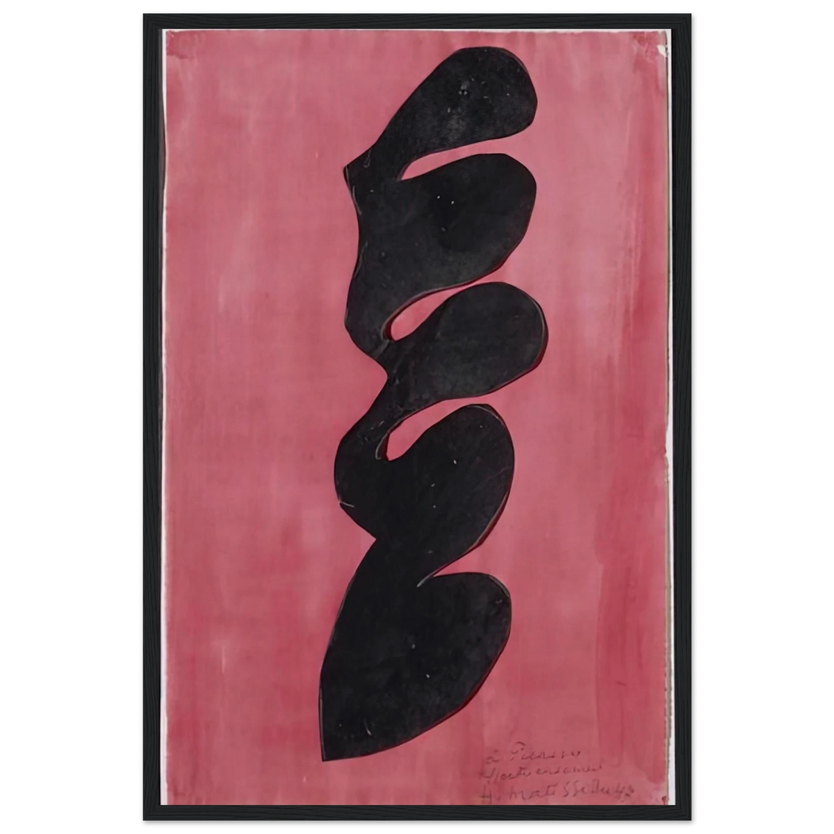 PAPERCUT 1947 Framed Poster | Henri Matisse Framed Prints Wall Art | Henri Matisse Print