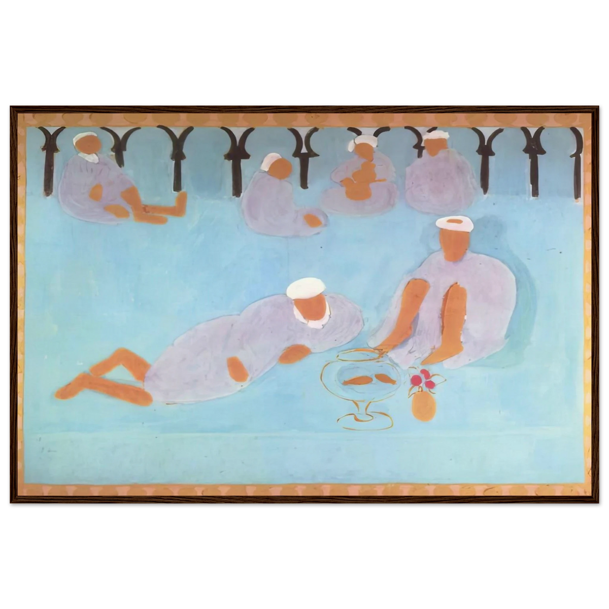 MOROCCAN CAF 1913 Framed Poster | Henri Matisse Framed Prints Wall Art | Henri Matisse Print