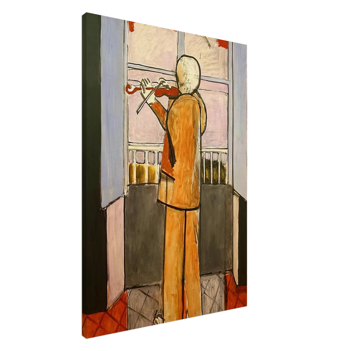 THE VIOLINIST AT THE WINDOW 1918 Canvas | Henri Matisse Canvas | Henri Matisse Print