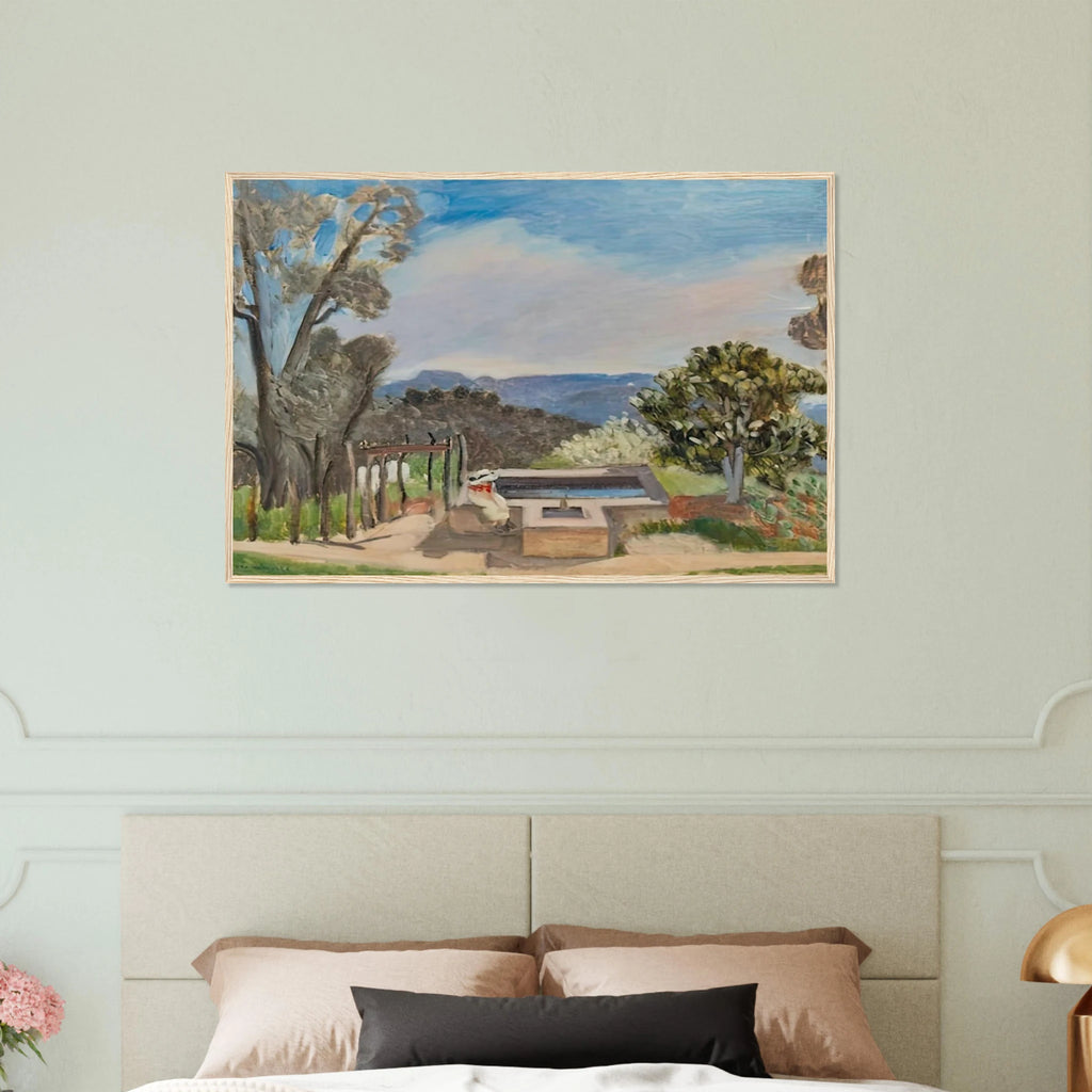 LE VIVIER PAYSAGE DE PROVENCE 1923 Framed Poster | Henri Matisse Framed Prints Wall Art | Henri Matisse Print