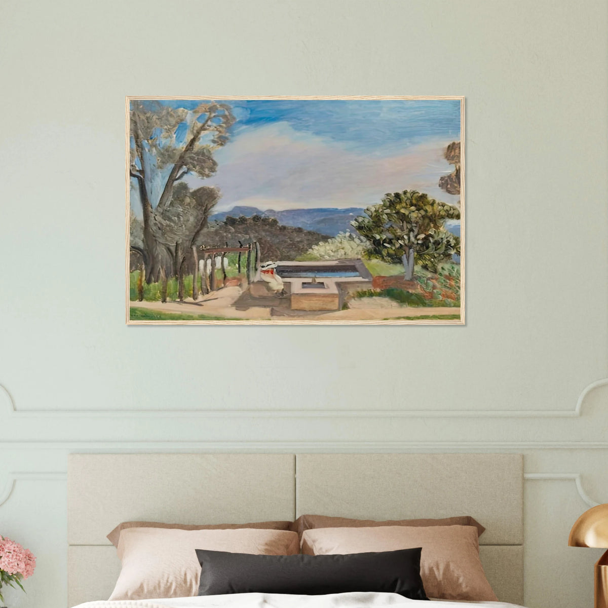 LE VIVIER PAYSAGE DE PROVENCE 1923 Framed Poster | Henri Matisse Framed Prints Wall Art | Henri Matisse Print