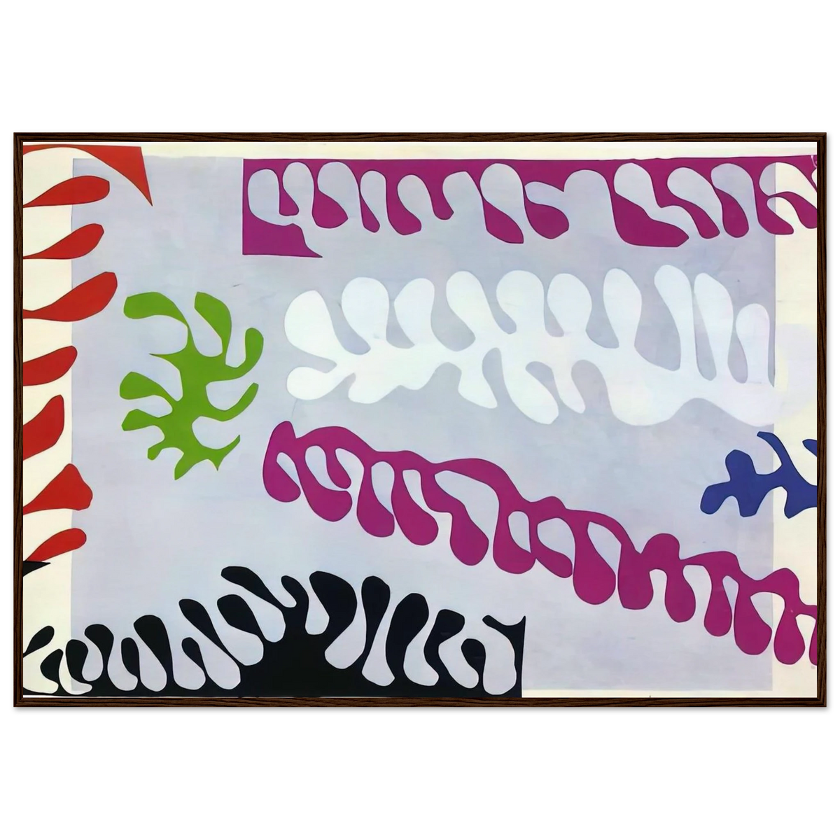 CUT OUTS 1 Framed Poster | Henri Matisse Framed Prints Wall Art | Henri Matisse Print