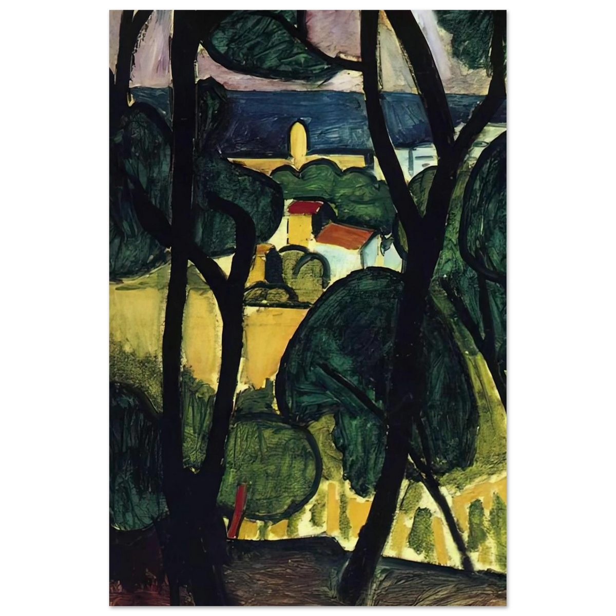 VIEW OF COLLIOURE Poster | Henri Matisse Poster | Henri Matisse Print