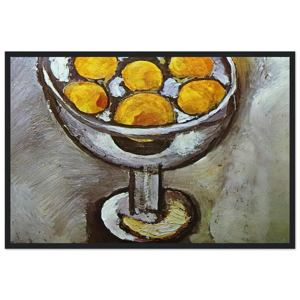 A VASE WITH ORANGES Framed Poster | Henri Matisse Framed Prints Wall Art | Henri Matisse Print