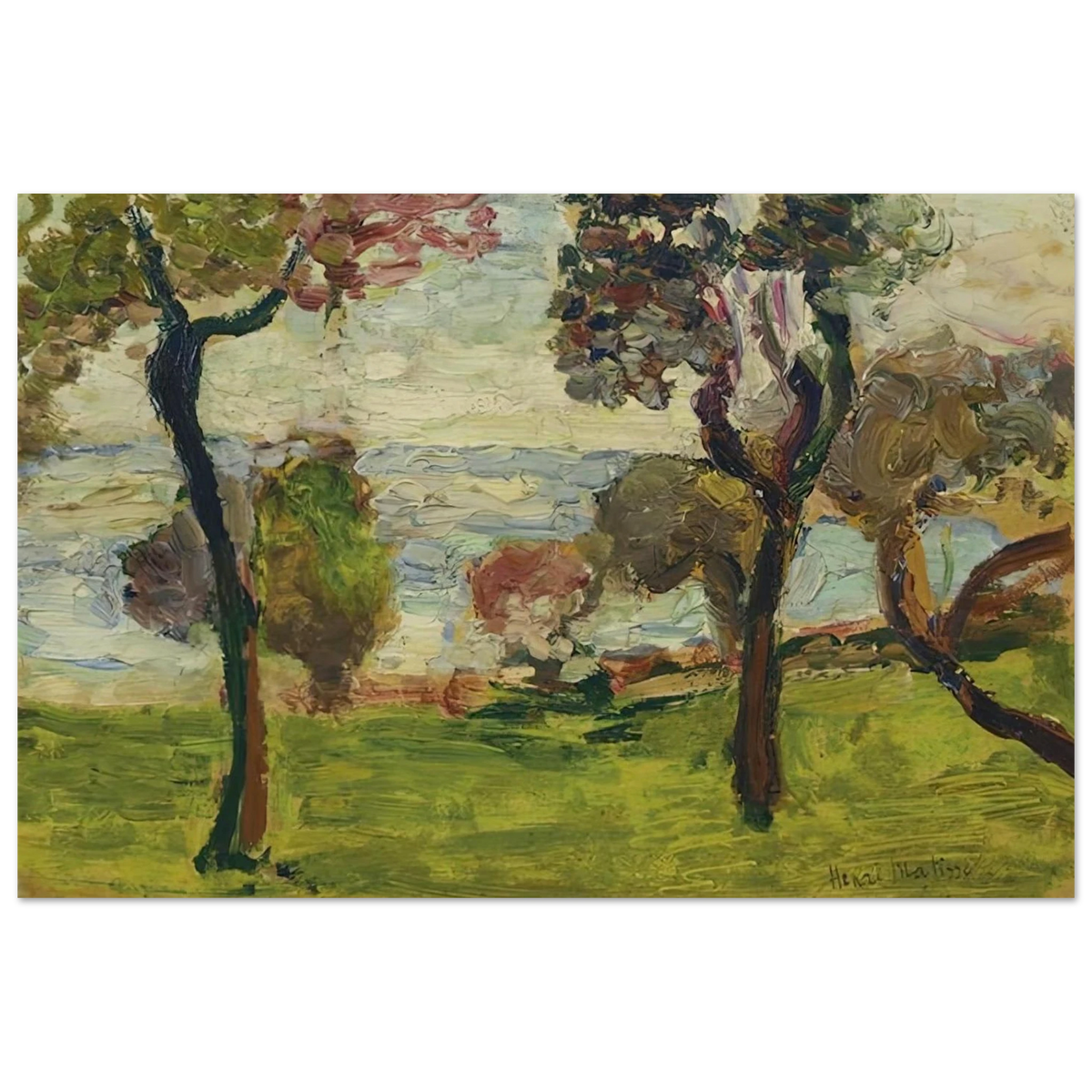 PAYSAGE 1898 Poster | Henri Matisse Poster | Henri Matisse Print