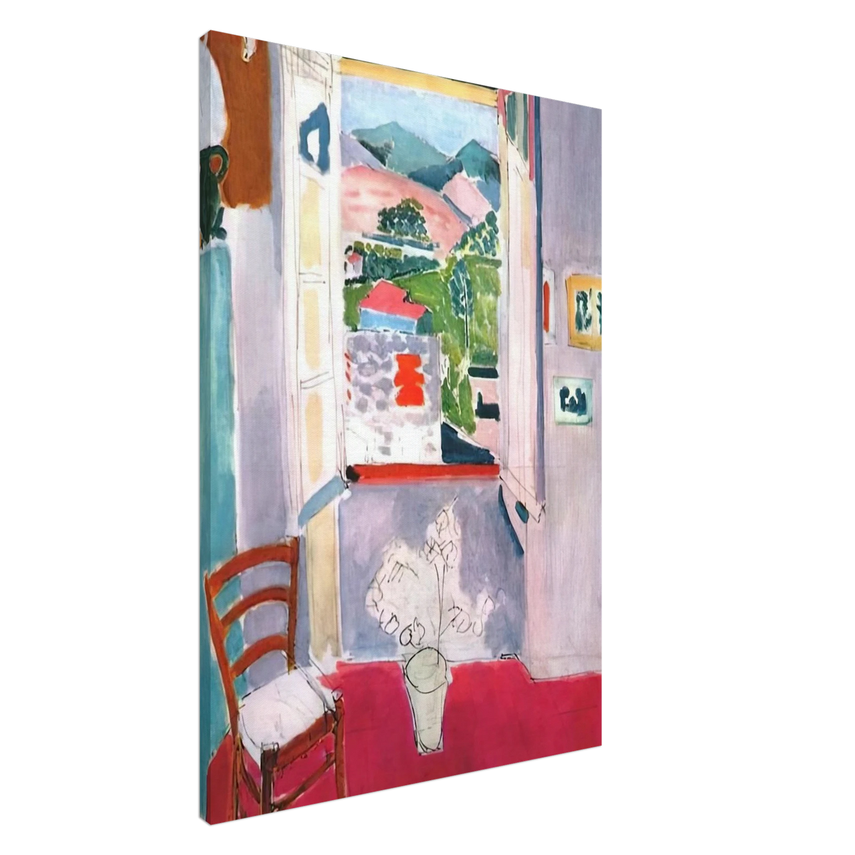OPEN WINDOW AT COLLIOURE 1910 Canvas | Henri Matisse Canvas | Henri Matisse Print