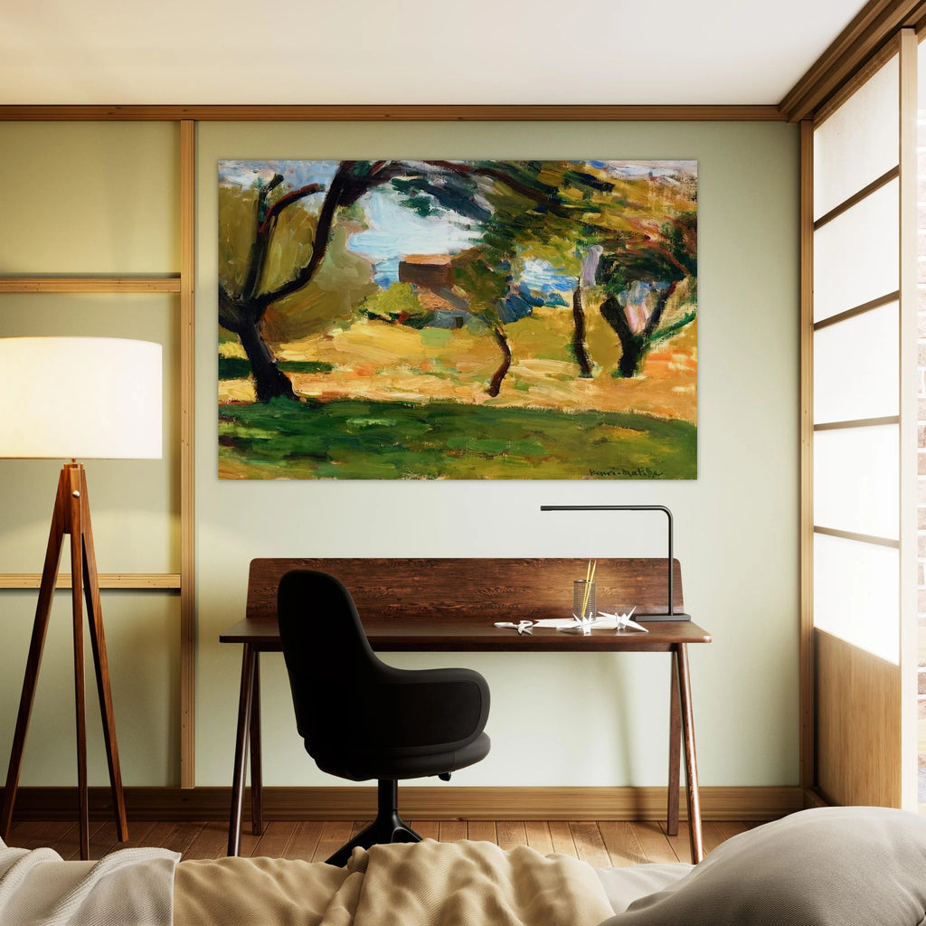 CORSICAN LANDSCAPE 1898 1 Poster | Henri Matisse Poster | Henri Matisse Print