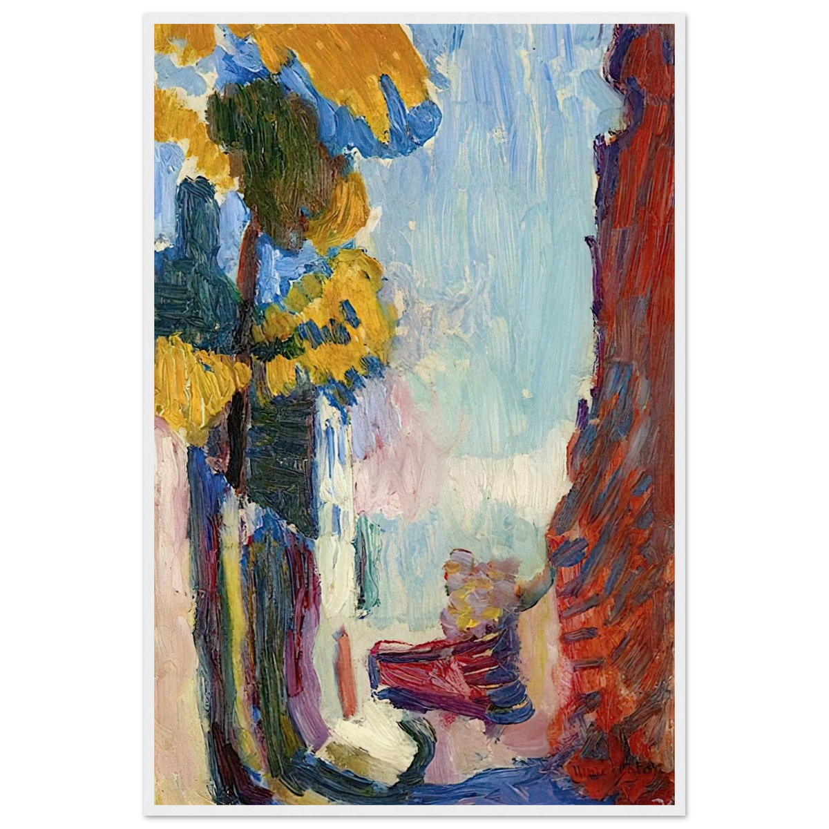 ARCUEIL 1899 Framed Poster | Henri Matisse Framed Prints Wall Art | Henri Matisse Print