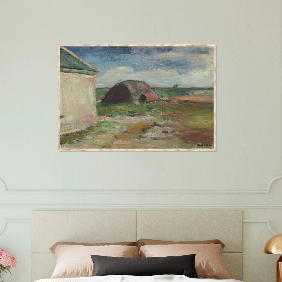 PAYSAGE DE BRETAGNE 1896 Framed Poster | Henri Matisse Framed Prints Wall Art | Henri Matisse Print