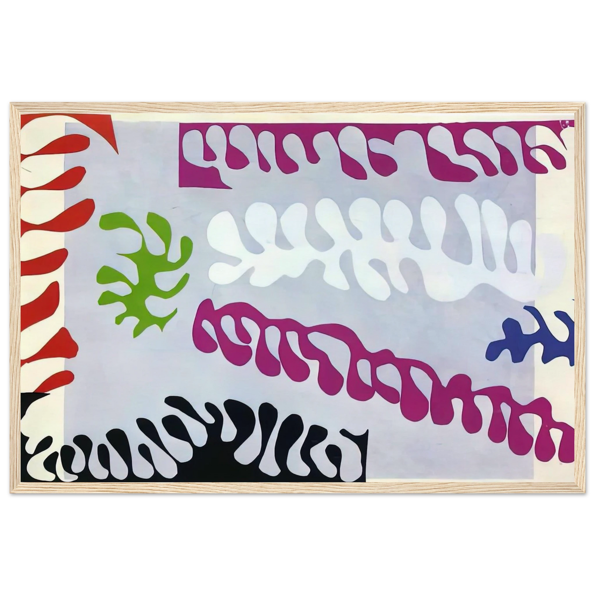CUT OUTS 1 Framed Poster | Henri Matisse Framed Prints Wall Art | Henri Matisse Print
