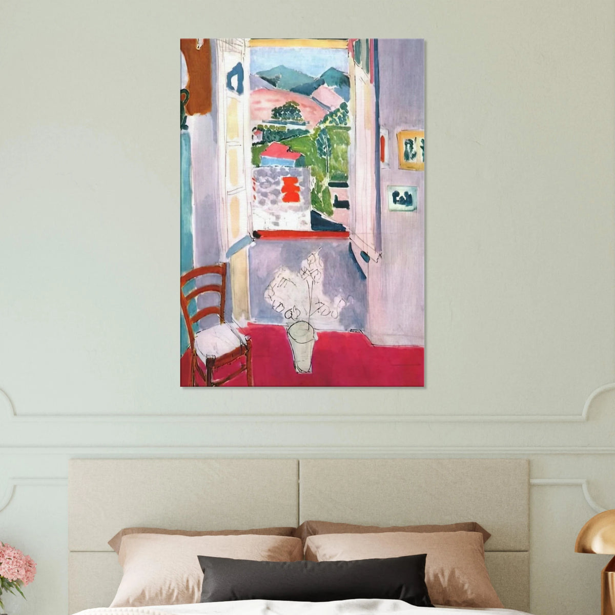 OPEN WINDOW AT COLLIOURE 1910 Canvas | Henri Matisse Canvas | Henri Matisse Print