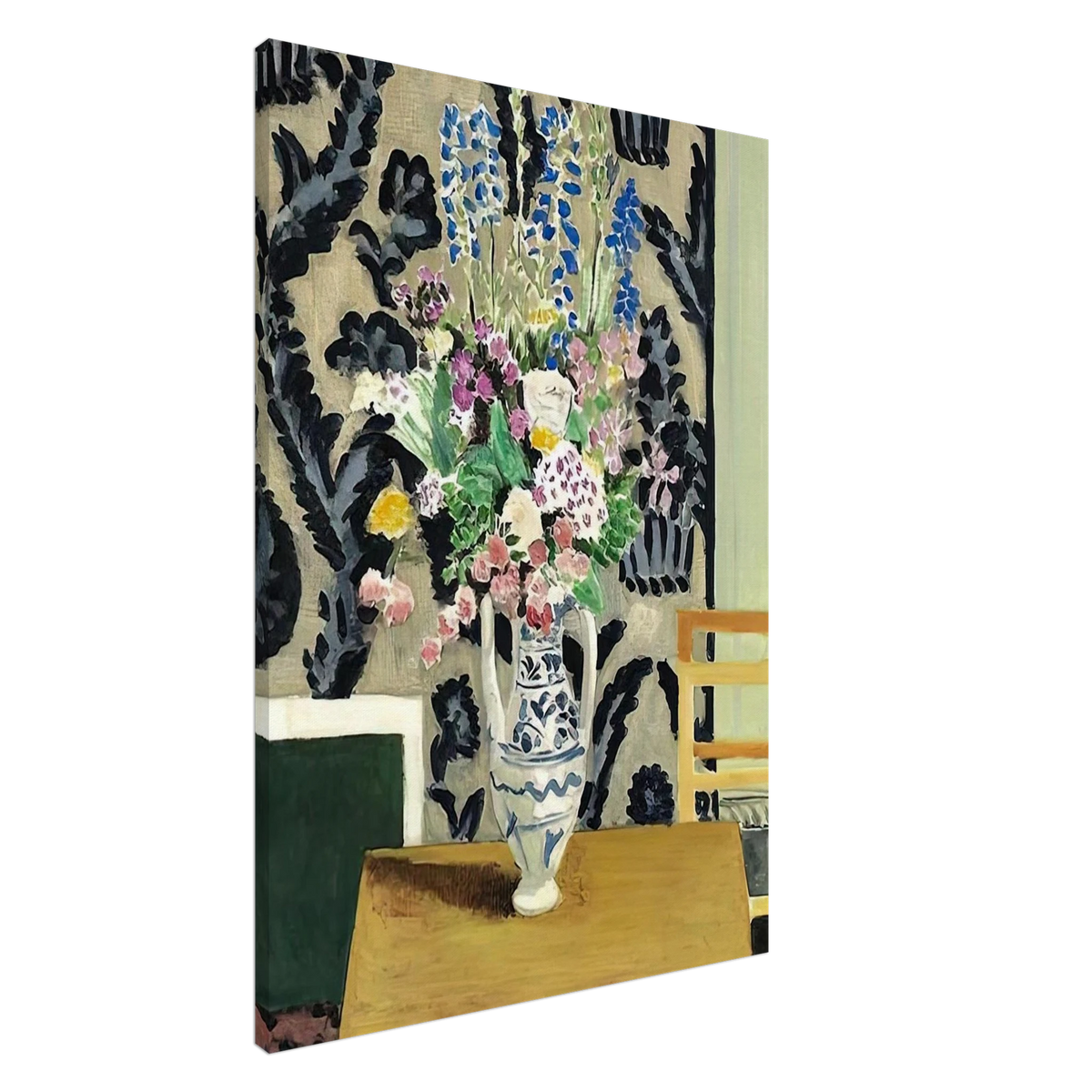 BOUQUET DE FLEURS POUR LE QUATORZE JUILLET 1919 Canvas | Henri Matisse Canvas | Henri Matisse Print